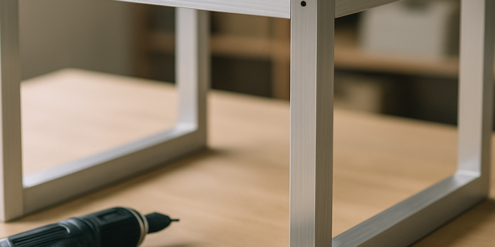 Aluminium-Vierkantrohre: Ideen für DIY-Möbelbau und Renovierung